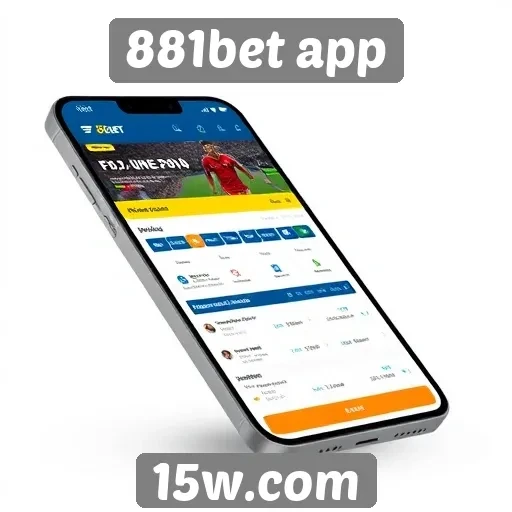 Funcionalidades disponíveis no 881bet app