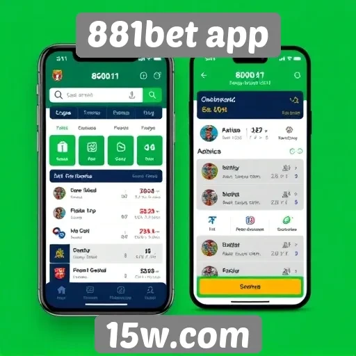 Interface e usabilidade do 881bet app
